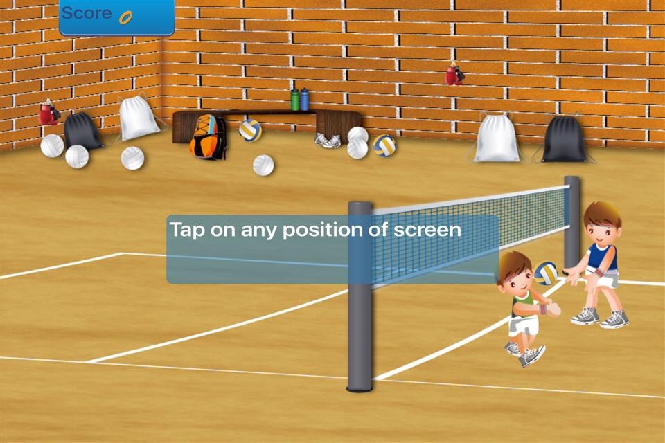 Spike the Volleyballs screenshot 2