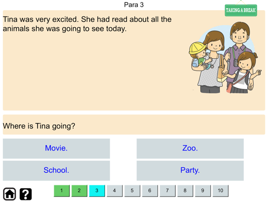 Reading Comprehension Skills 1 screenshot 4