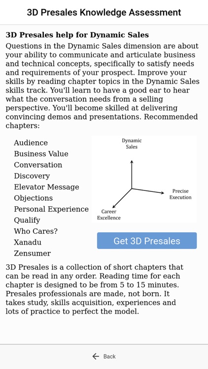 3D Presales Assessment