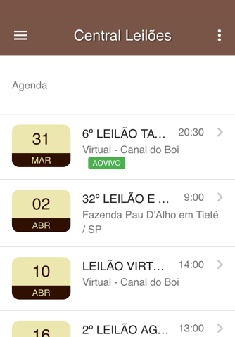 Central Leilões screenshot 4