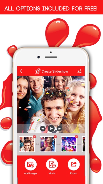 Fast & Easy Slideshow Maker with Music & Text Gif