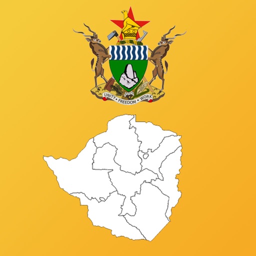 Zimbabwe Province Maps, Flags and Capitals iOS App