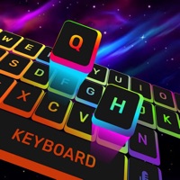 delete Neon Led Keyboard