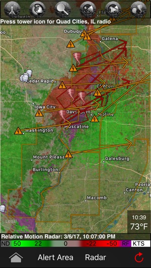 TornadoSpy+: Tornado Maps, Warnings and Alerts(圖2)-速報App