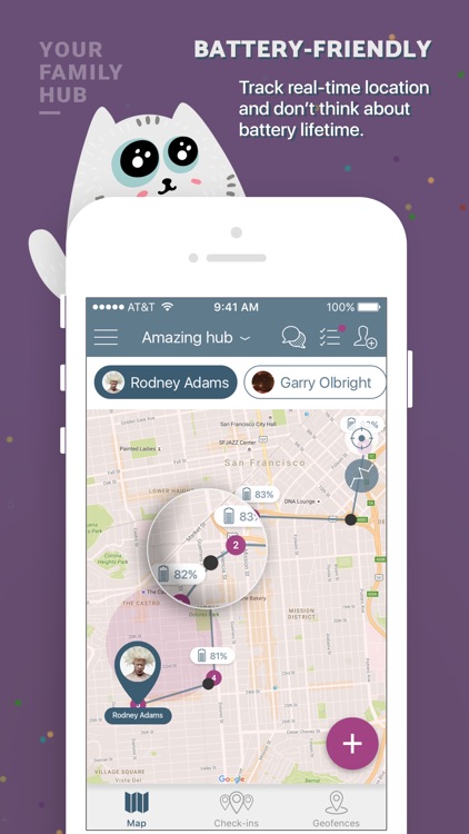 Family In Safe: location tracking, chat and tasks