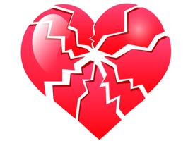 Broken Heart Stickers for iMessage