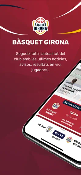 Game screenshot Bàsquet Girona mod apk