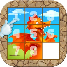 Activities of Dinosaur Slide Puzzle For Kids