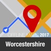 Worcestershire Offline Map and Travel Trip Guide