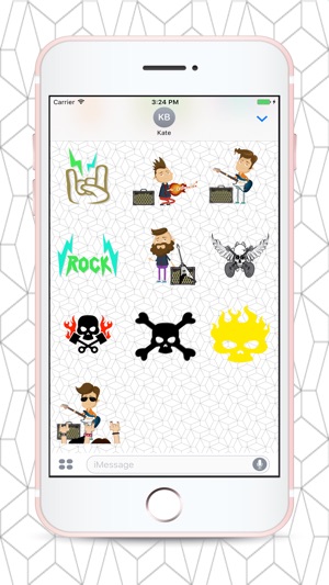 Animated Guitarist Stickers for Messaging(圖3)-速報App