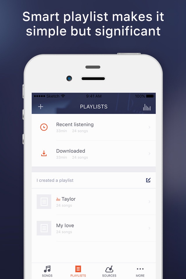 Cloud Music Player -Play Offline & Background screenshot 3