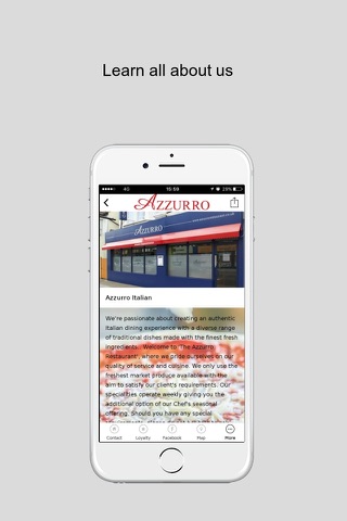 Azzurro Restaurant screenshot 2