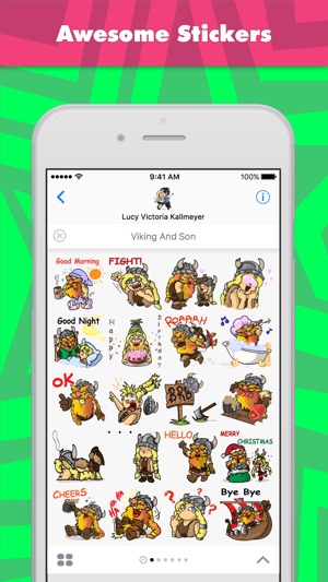 Viking And Son stickers by Sunnylucy(圖1)-速報App