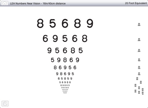 Near/Distance Vision Screening & Testing screenshot 4