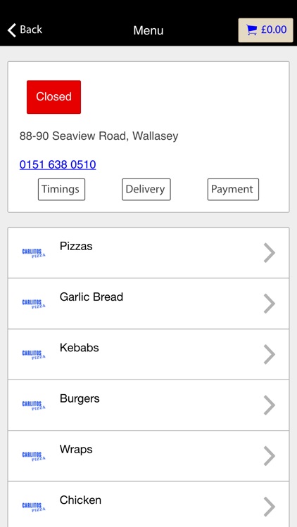 Carlitos Pizza Wallasey