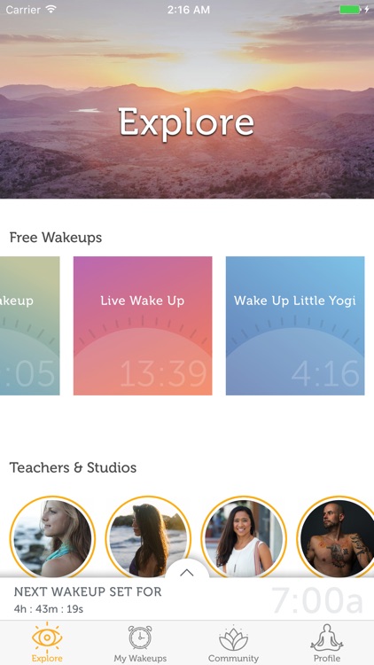 yoga wake up screenshot-0