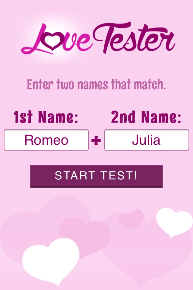 Love Tester Partner Match Game screenshot 4