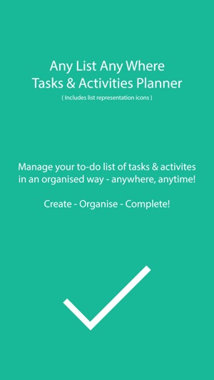 Any List AnyWhere Tasks/Activities Manager/Planner(圖1)-速報App