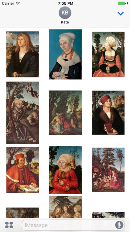 Lucas Cranach The Elder Artworks Stickers screenshot-0