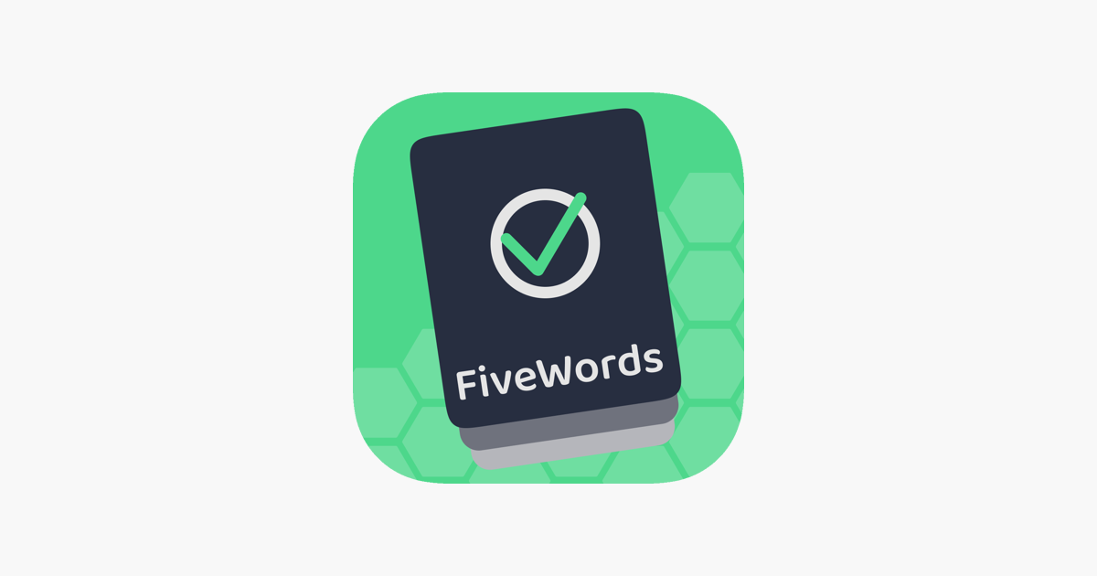 FiveWords - seconds in App Store