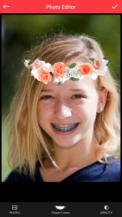 Flower Crown Photo Editor - Flower Crown Stickers