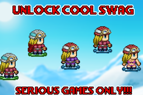 Snowboardy Jackie - Jumpy Adventure screenshot 2