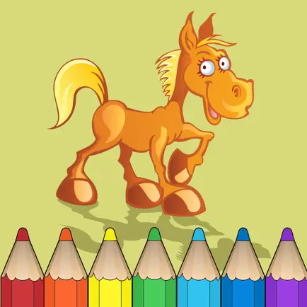 Coloring Book of Horses for Kids: Learn to color Cheats