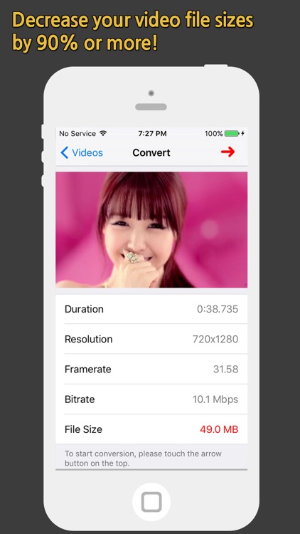 Video Diet - Compress Videos for Free Memory
