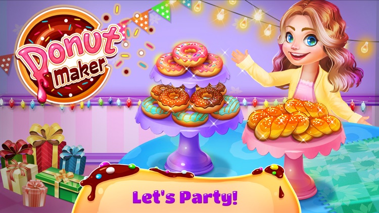 Donuts Maker - Free Food Maker Sweet Cooking Games screenshot-3