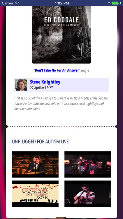 PledgeMusic Events screenshot-4