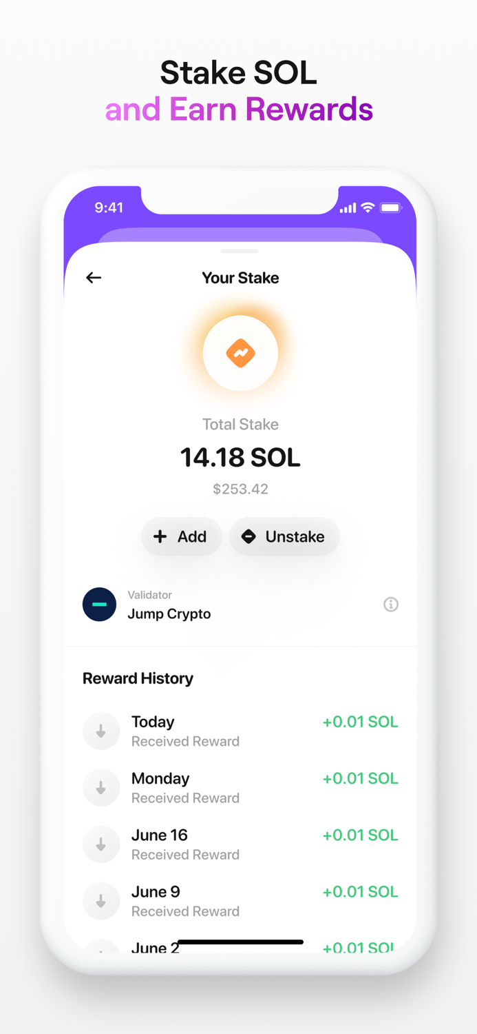Glow — Solana Wallet