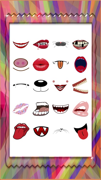 Lips, Mouths, Kisses & Smiles Stickers