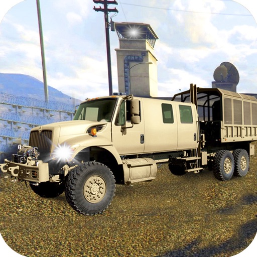 Army War Truck Parking: Battle Field Driver Icon