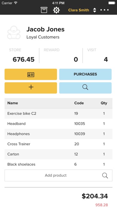 How to cancel & delete ERPLY Point of Sale (POS) with Integrated Payments from iphone & ipad 1