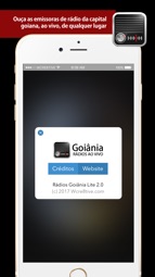 R&aacute;dios de Goi&acirc;nia ao Vivo - Lite Captura de tela 5