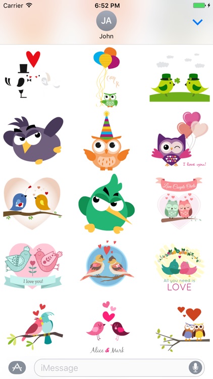Love Birds - Fc Sticker