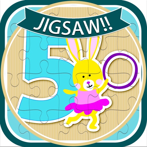 Learn Number Animals Jigsaw Puzzle Game iOS App