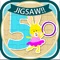 Learn Number Animals Jigsaw Puzzle Games are about kid's education puzzle games