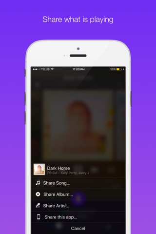 Song Genie - voice commander & player for Spotify screenshot 4