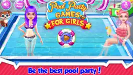 Game screenshot вечеринки у бассейна Игры для девочек mod apk