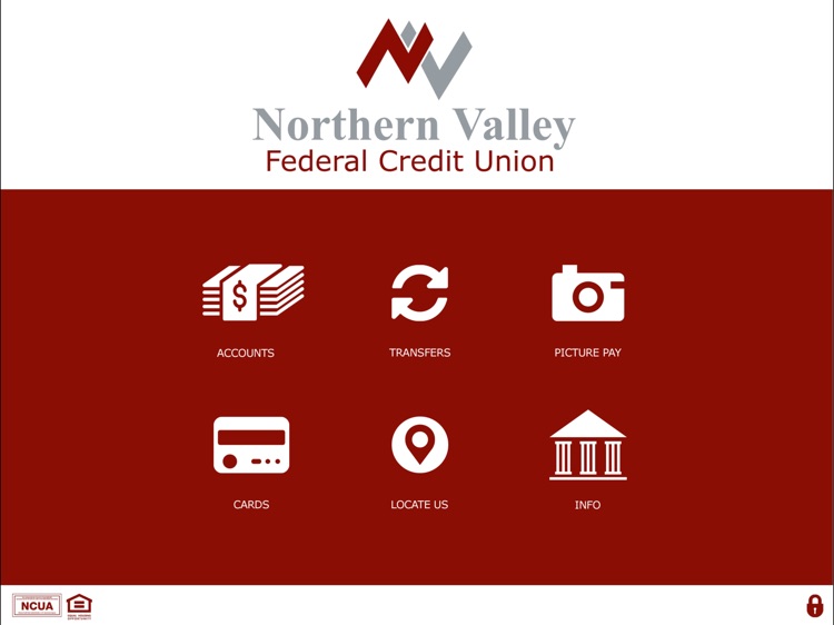 Northern Valley Federal Credit Union for iPad