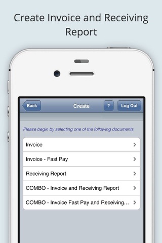 iRAPT Mobile (formerly WAWF) screenshot 3