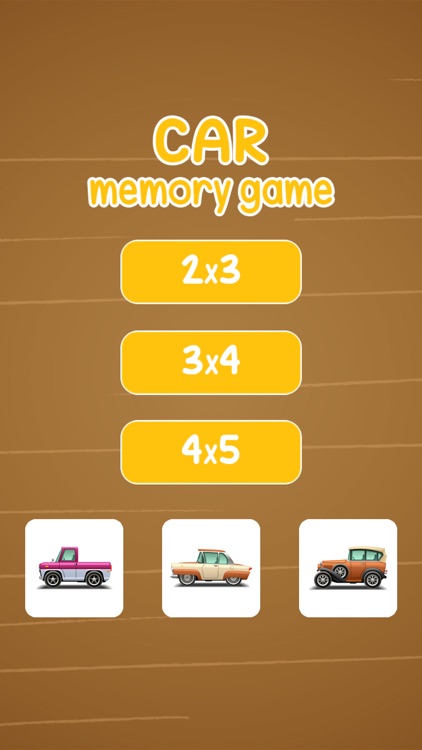 Matching Car Cards Educational Games for Kids