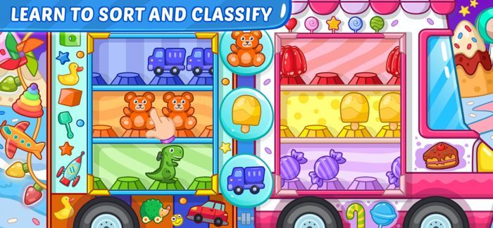 Game for kids 3 year olds