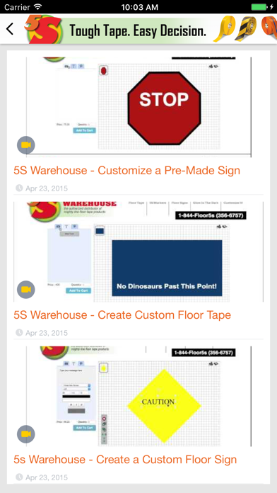 How to cancel & delete 5s Warehouse Floor Tape App from iphone & ipad 1