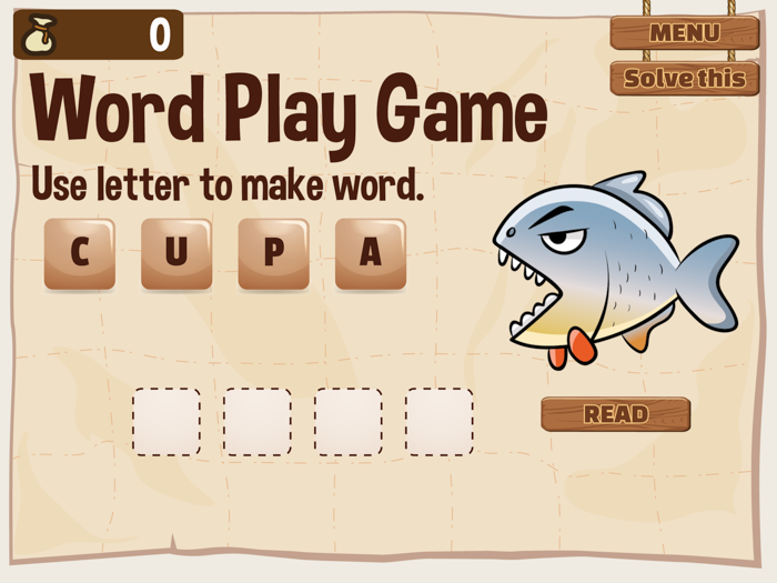 Word Play Amazon Animal