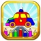 Coloring Book Cars and Trucks For Kids Game