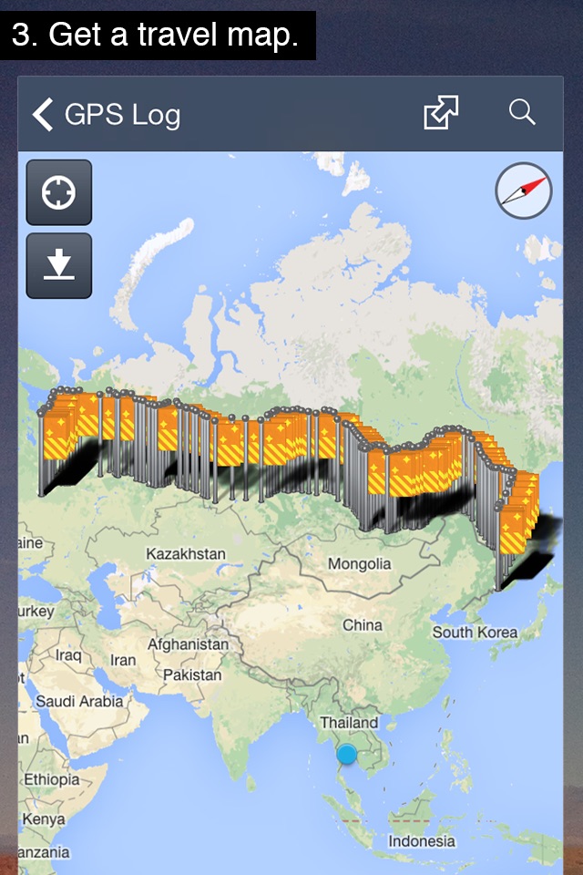 GPS Log LITE screenshot 3