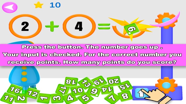 Funny Math Monster screenshot-3