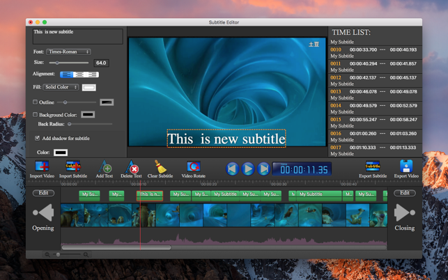 Subtitle Edit Pro-Video Editor(圖1)-速報App